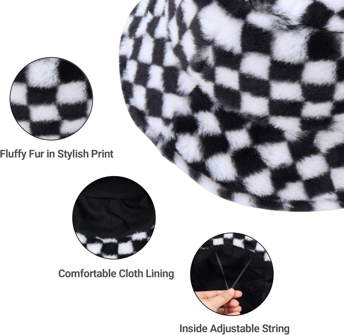 Fuzzy Bucket Hat 
