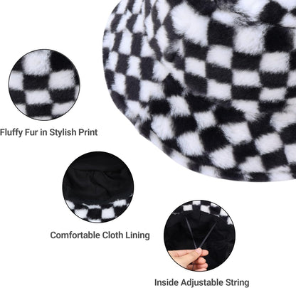 Fuzzy Bucket Hat 