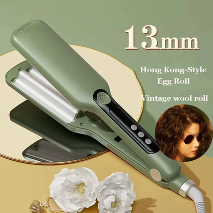 13MM Electric Egg Roll Curling Iron Small Wool Curling Tool Lasting Styling French Waver Styling Curling Iron