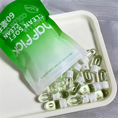 10/30Pcs Cleansing Oil Camellia Secondary Facial Cleanser Deep Gentle Cleansing Travel Portable Single Makeup Remover Oil