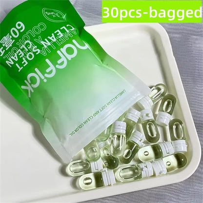 10/30Pcs Cleansing Oil Camellia Secondary Facial Cleanser Deep Gentle Cleansing Travel Portable Single Makeup Remover Oil