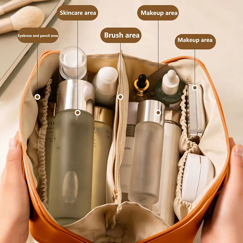 Luxury Travel Makeup Bag 