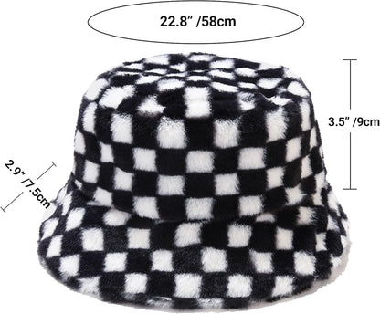 Fuzzy Bucket Hat 