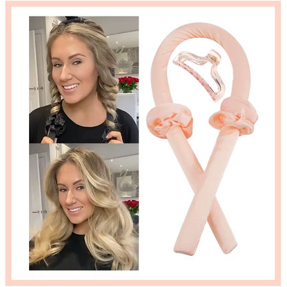 Heatless Hair Curls Headband for Women Soft Shiny Hair Curling Rod Hairdressing Tool Accessory