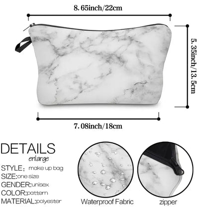 Marble Toiletry Bag