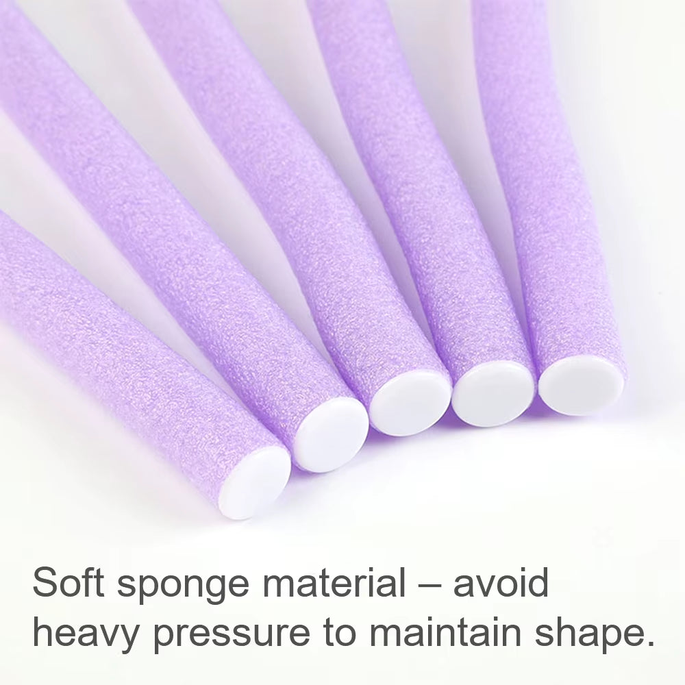 10Pcs Universal Perm Curling Bar Hair Curling Stick Colorful Sponge Curling Iron Pearl Cotton Eva Curling Iron