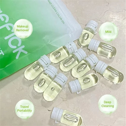 10/30Pcs Cleansing Oil Camellia Secondary Facial Cleanser Deep Gentle Cleansing Travel Portable Single Makeup Remover Oil