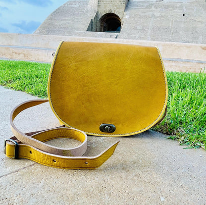 Hand made Moroccan Leather Bag