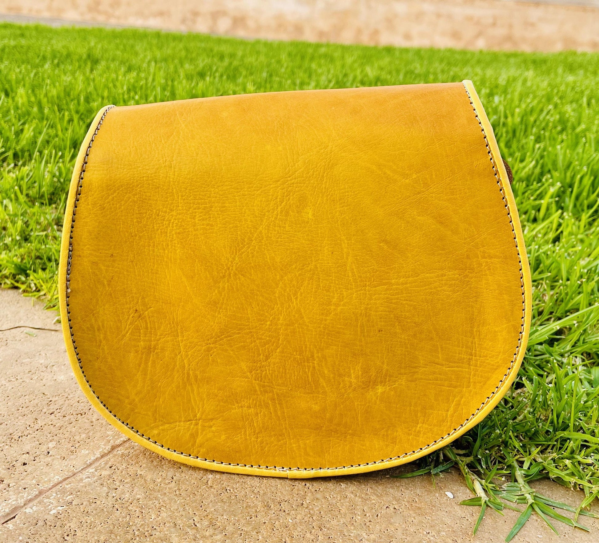 Hand made Moroccan Leather Bag